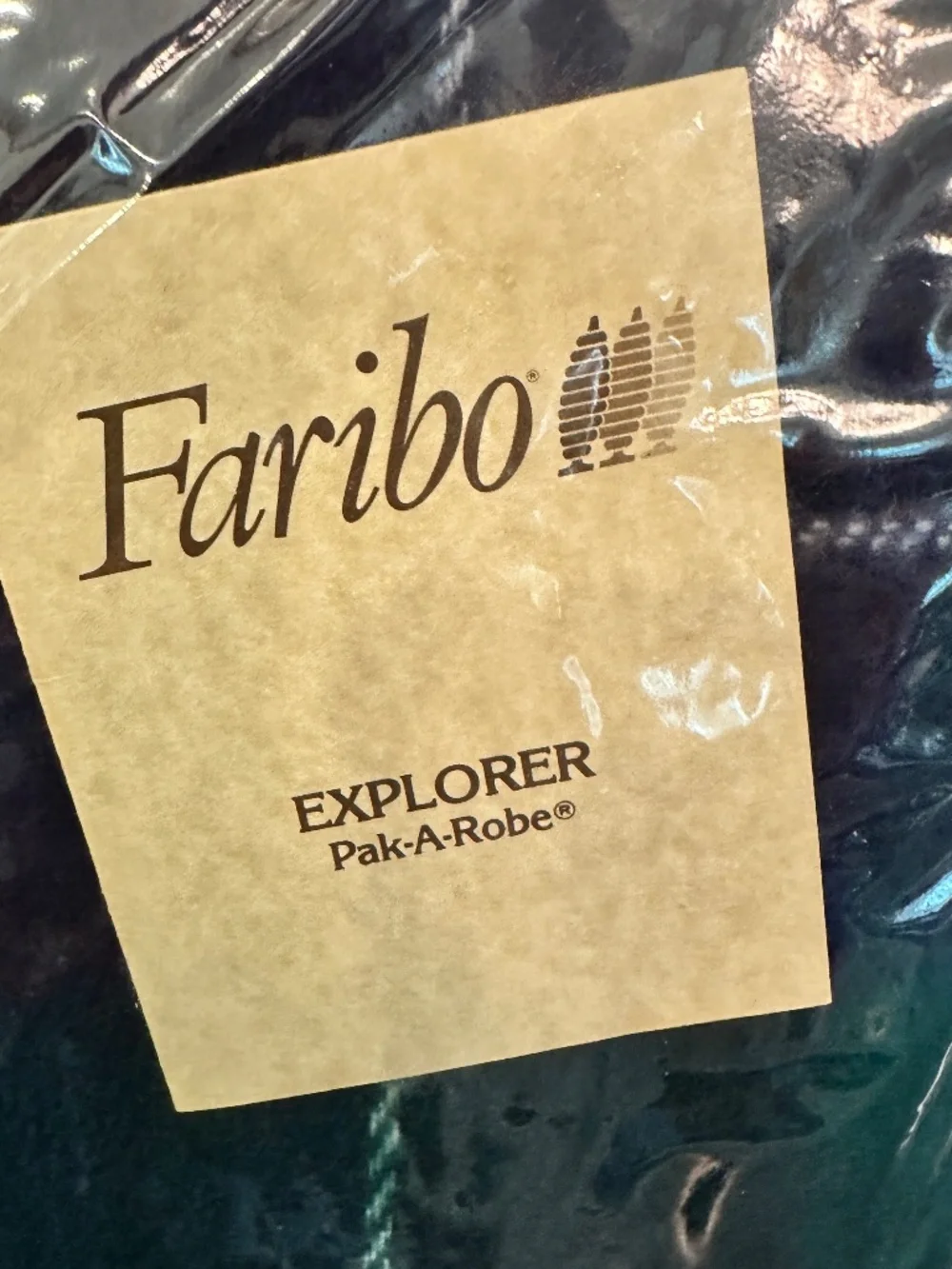 Vintage Faribo Pak-a-Robe 100% Acrylic Red Plaid Throw Blanket 50x 60 New